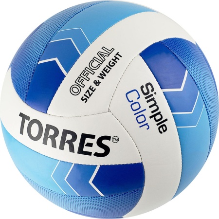 Купить Мяч волейбольный Torres Simple Color любительский р.5 в Гавриловпосаде 